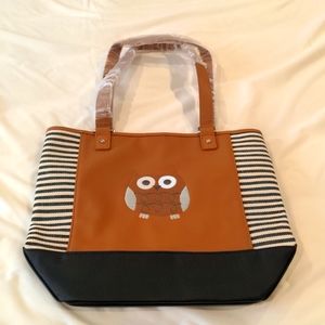 Brand New Owl Purse / Tote / Hand Bag